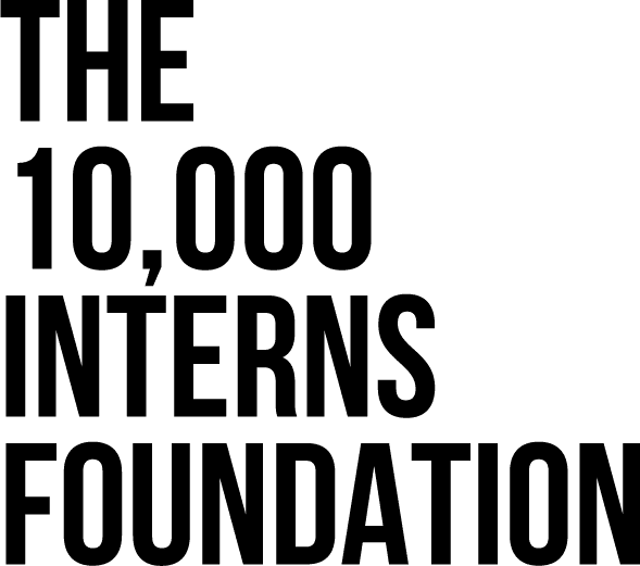 10,000 interns foundation logo