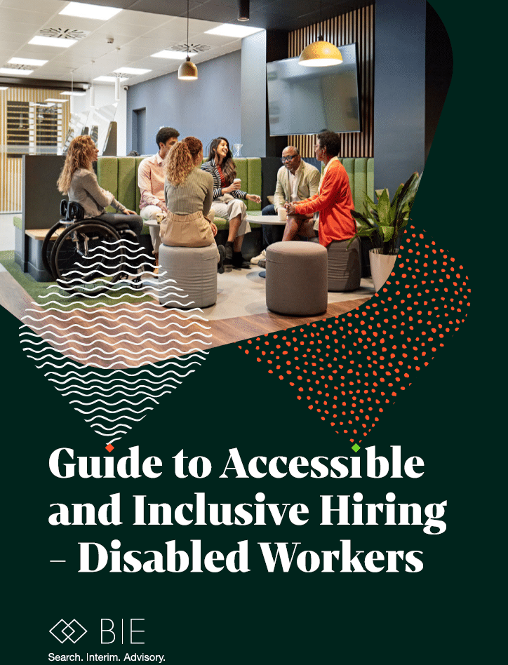 Front cover of hiring disabled workers guide