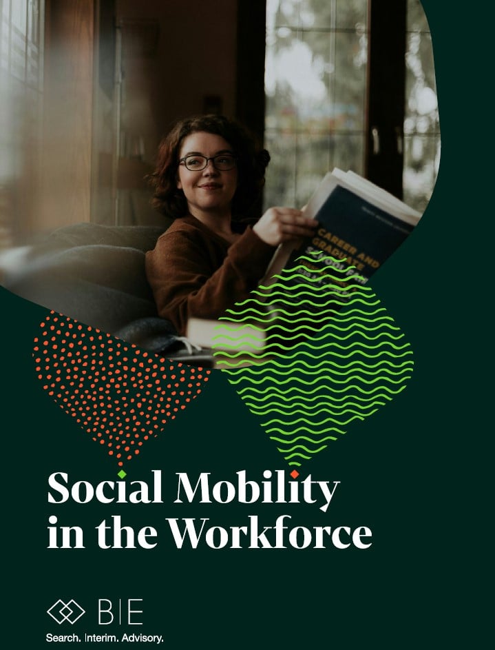 Front cover of BIE's Social Mobility guide