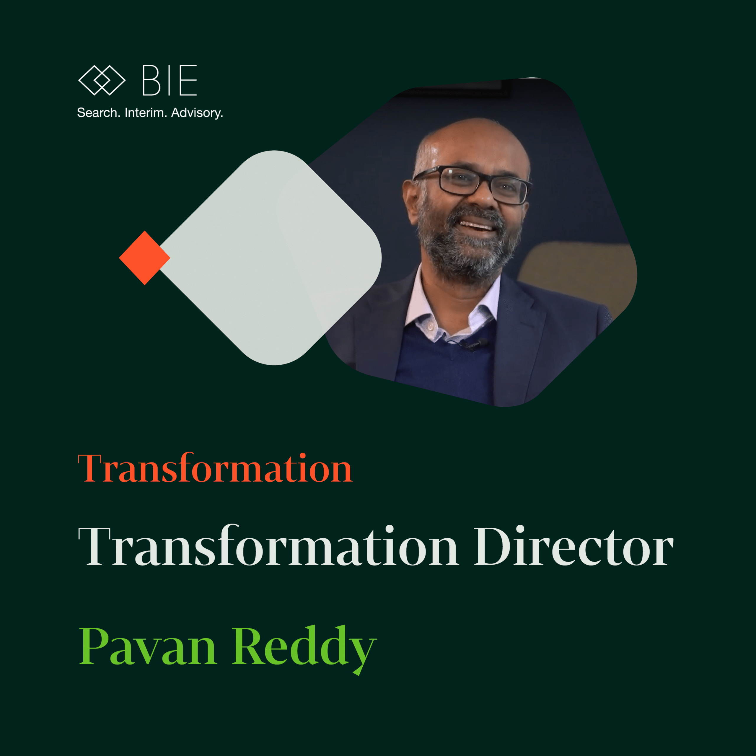 Pavan Reddy's career journey | BIE Executive